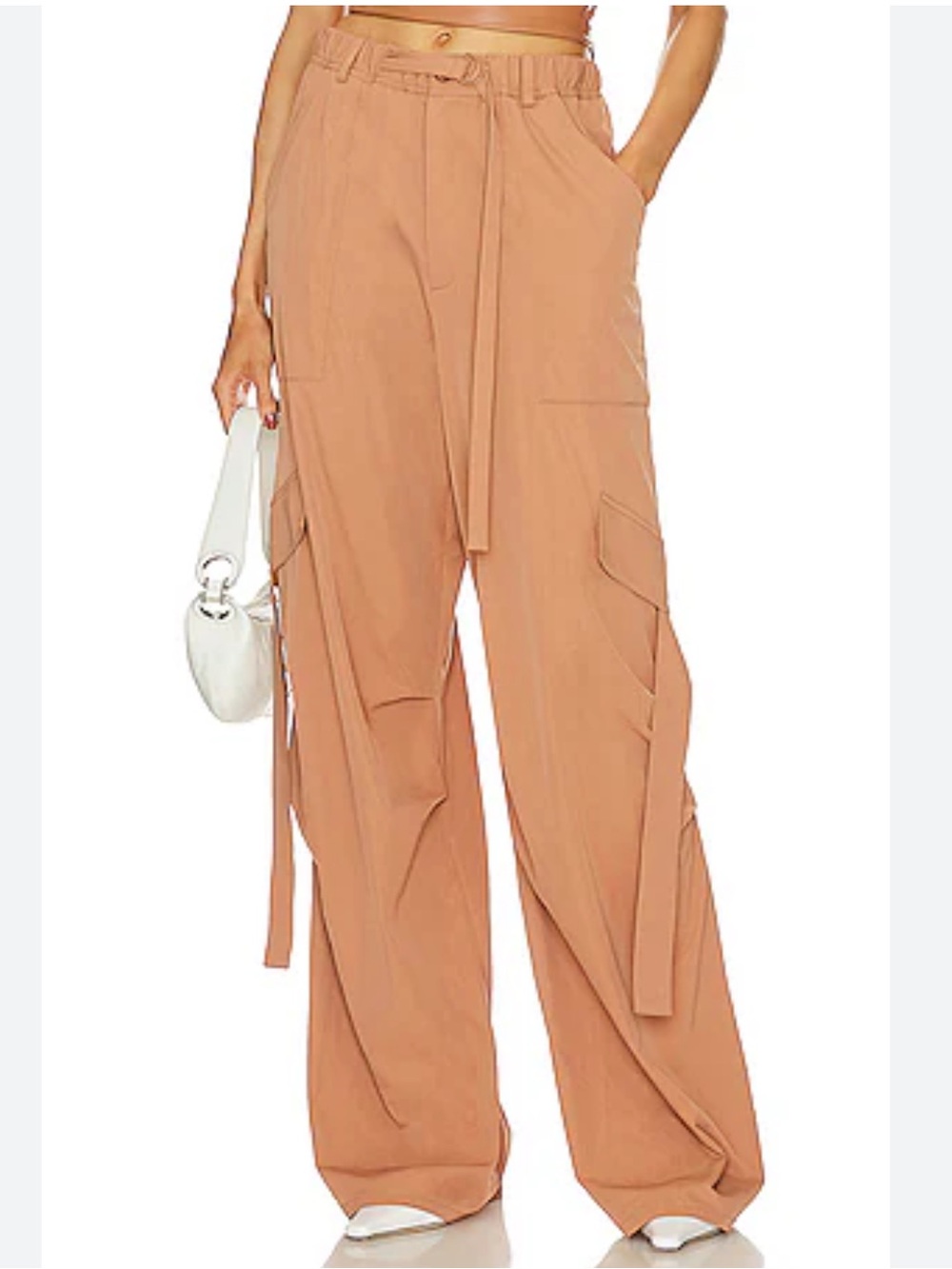 Lapointe Windbreaker Utility Pocket pants in sienna